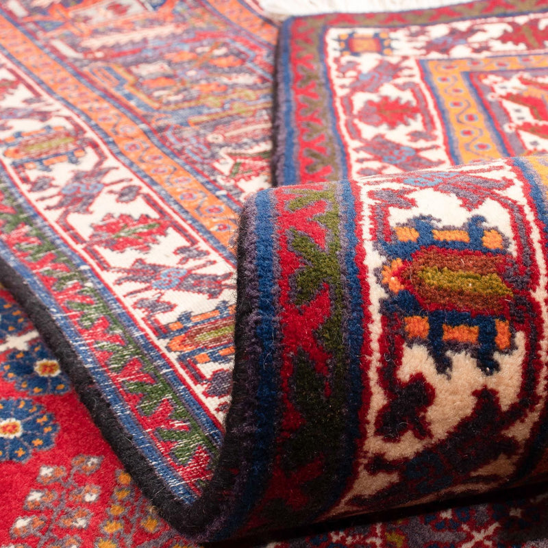 Persisk matta - Nomadic - 370 x 260 cm - mörkröd