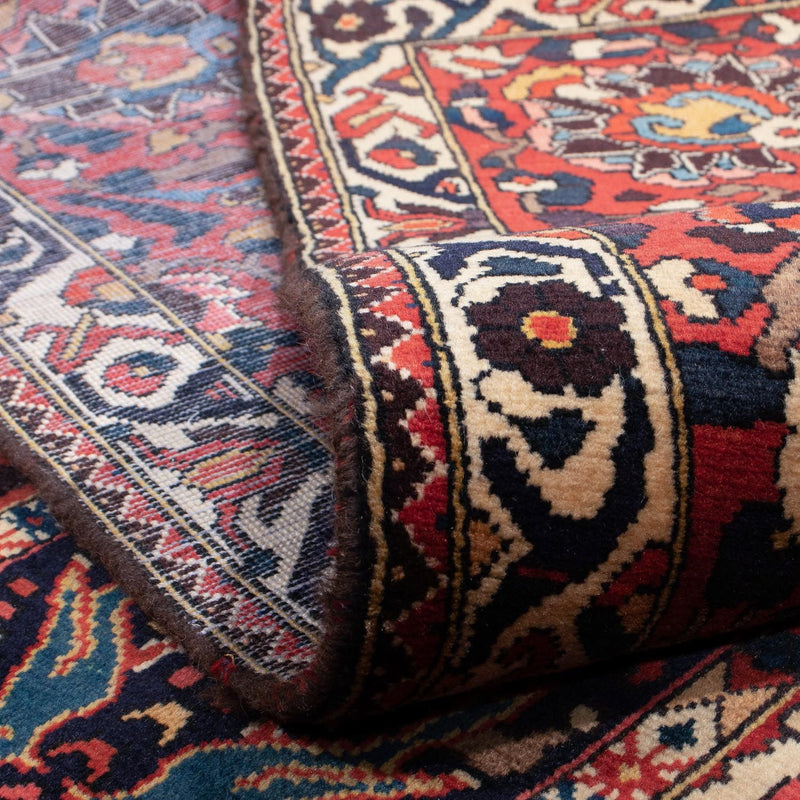 Persisk matta - Nomadic - 358 x 261 cm - mörkröd