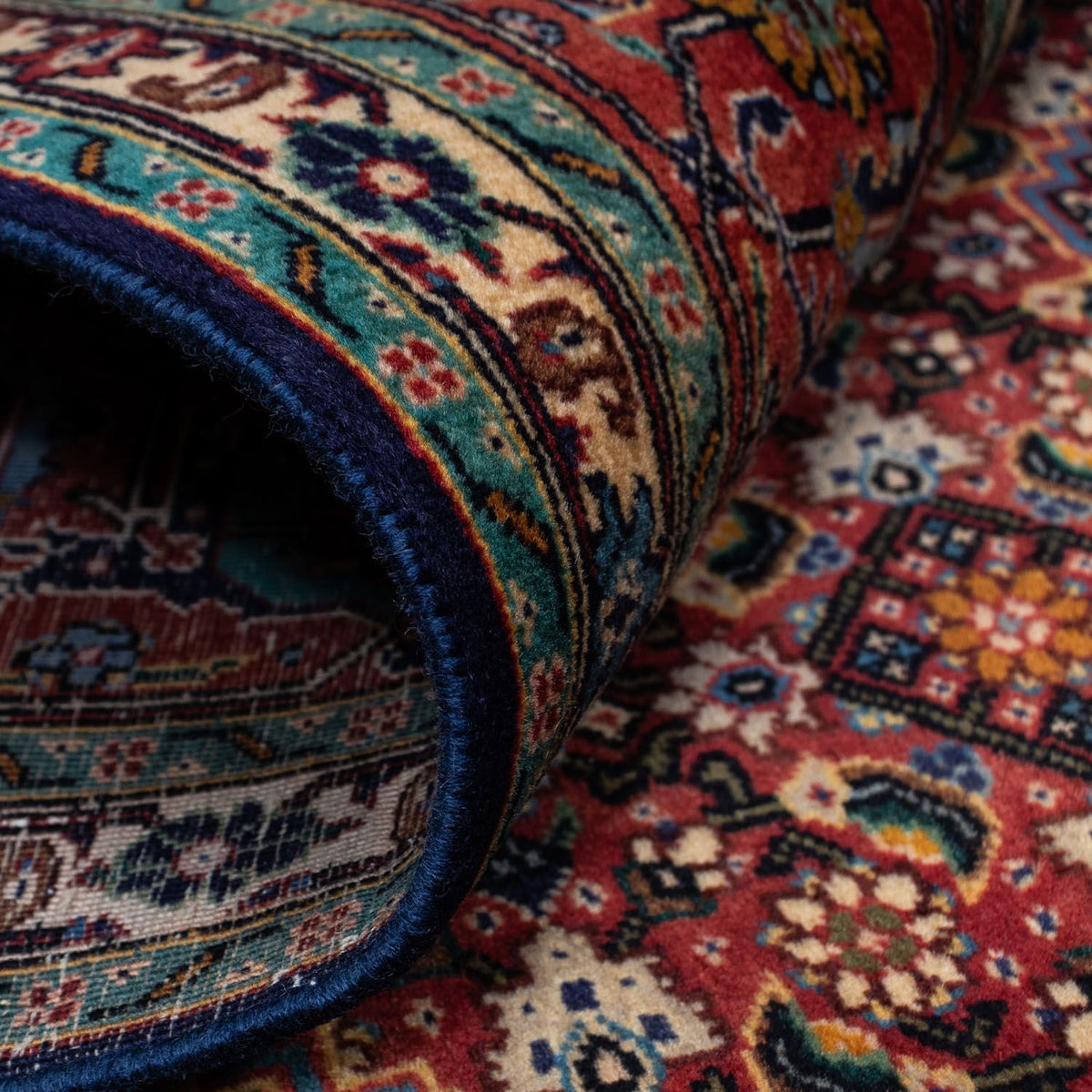 Persisk matta - Tabriz - Royal - 282 x 199 cm - brun