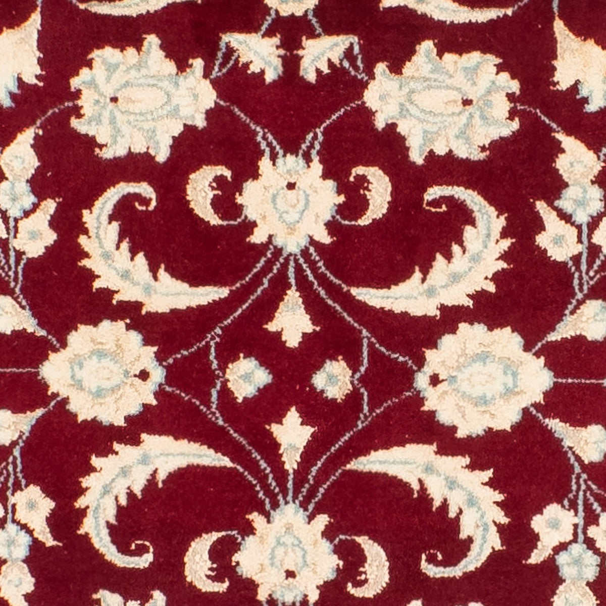 Runner Persisk matta - Nain - 382 x 83 cm - mörkröd