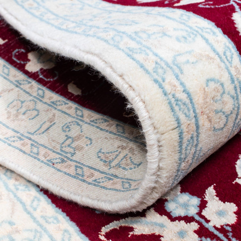 Runner Persisk matta - Nain - 382 x 83 cm - mörkröd