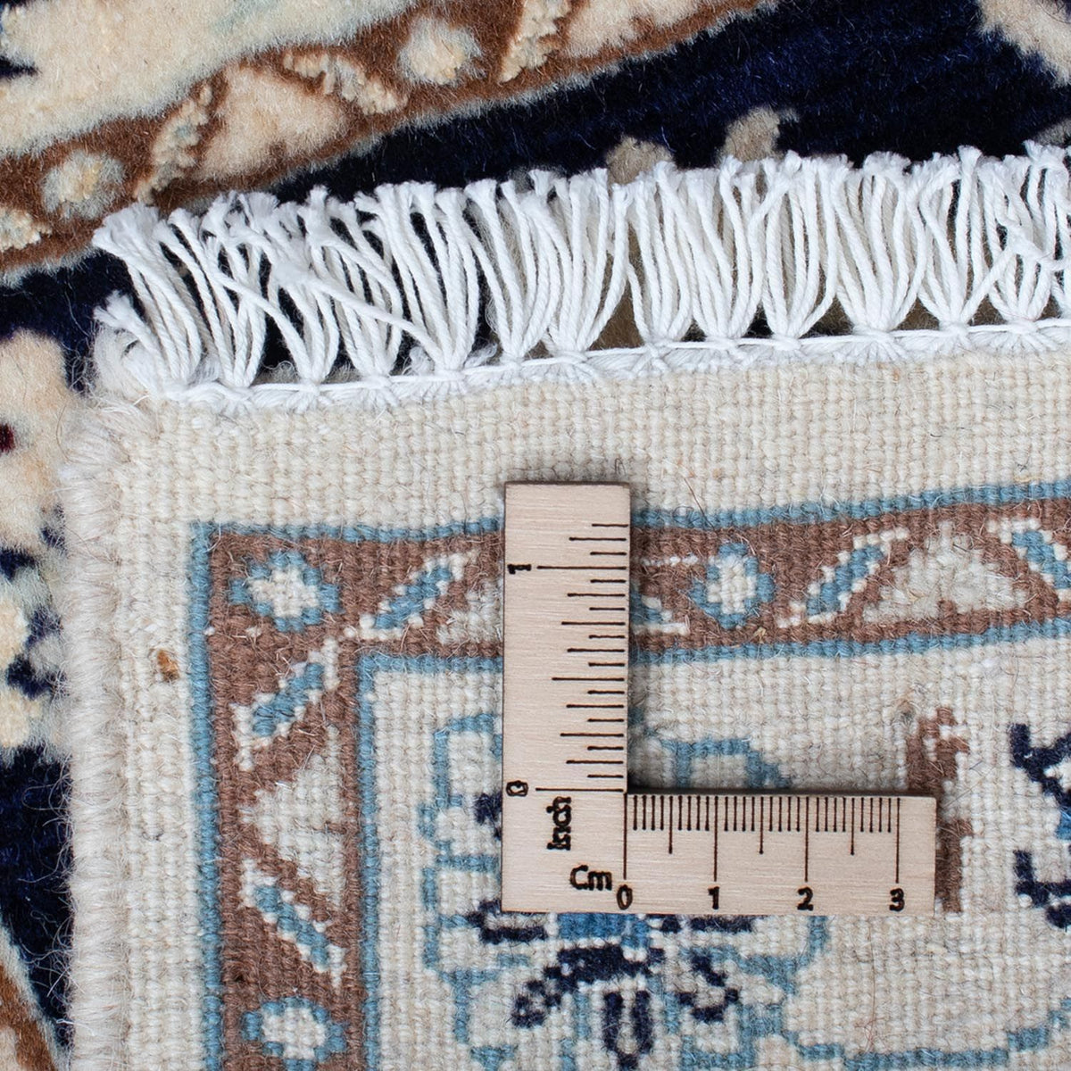 Persisk matta - Nain - 85 x 55 cm - mörkblå