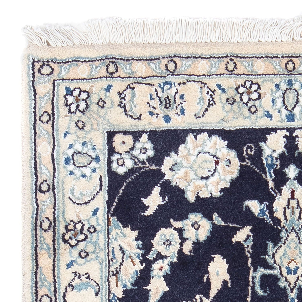 Persisk matta - Nain - 85 x 55 cm - mörkblå
