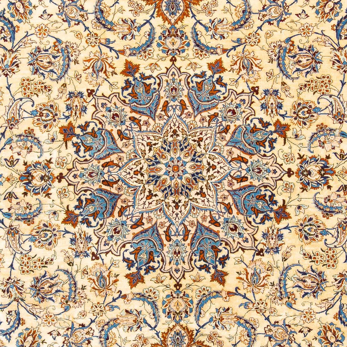 Persisk matta - Isfahan - Premium - 310 x 206 cm - beige