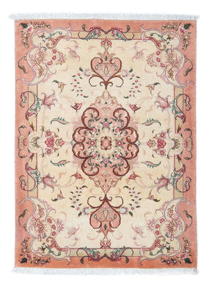 Persisk matta - Tabriz - Royal - 90 x 60 cm - beige