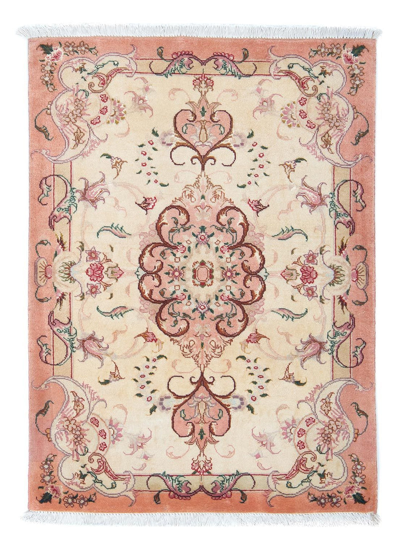 Persisk matta - Tabriz - Royal - 90 x 60 cm - beige