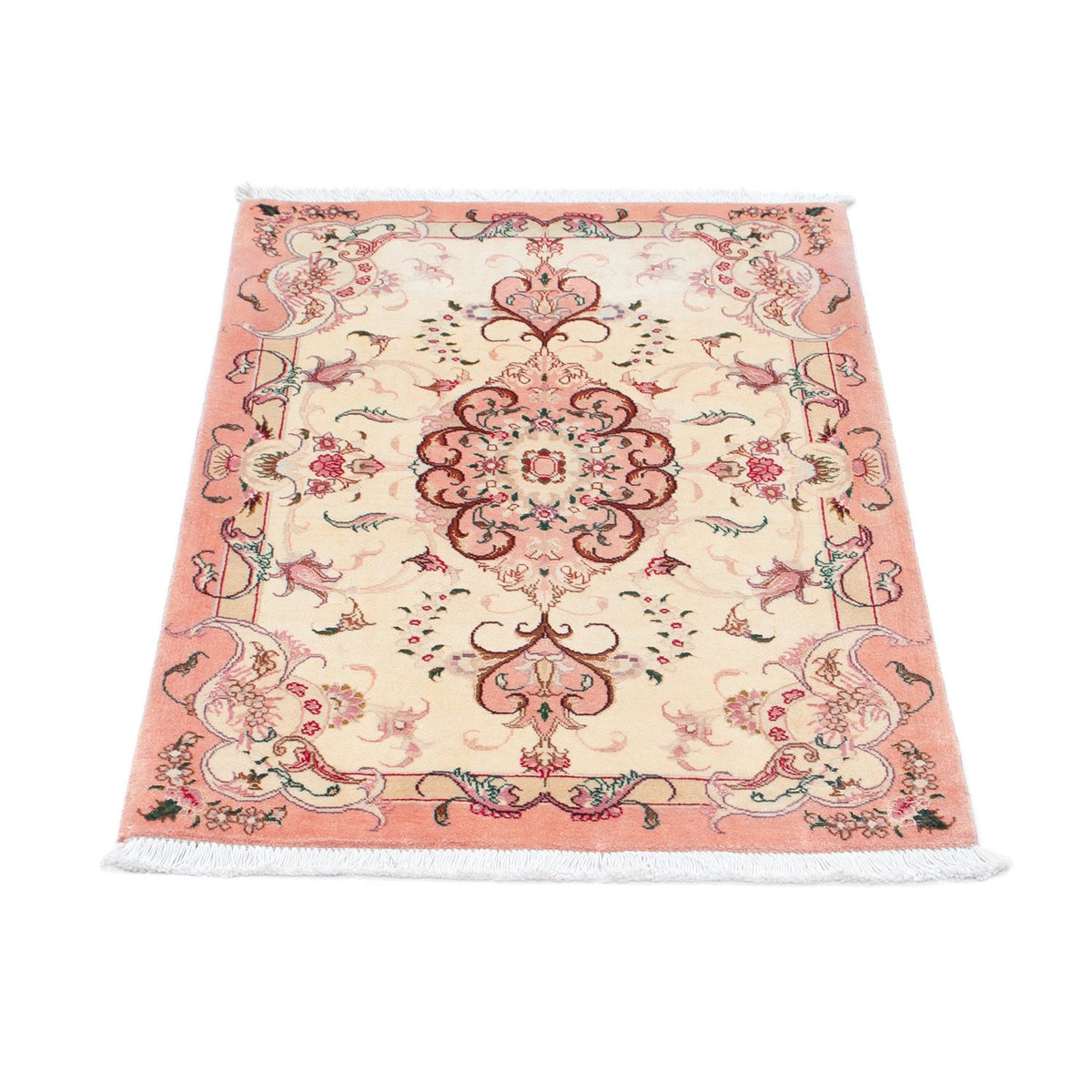 Persisk matta - Tabriz - Royal - 90 x 60 cm - beige