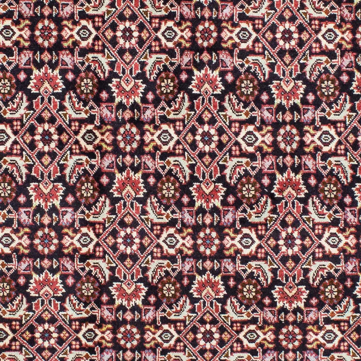 Persisk matta - Bijar - 220 x 136 cm - mörkblå