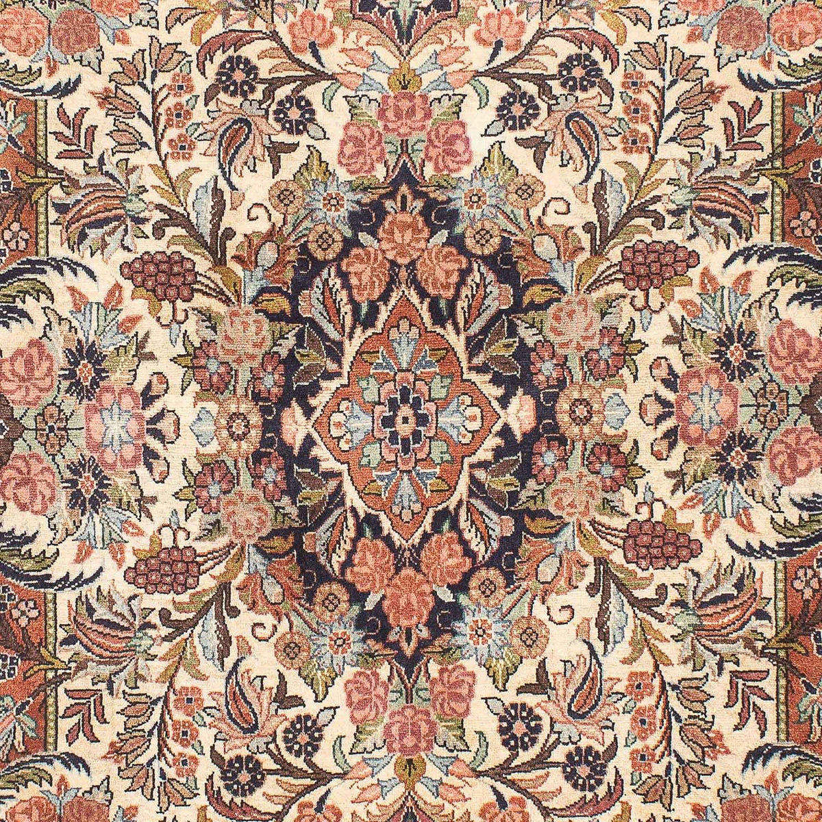 Persisk matta - Bijar - 206 x 137 cm - beige
