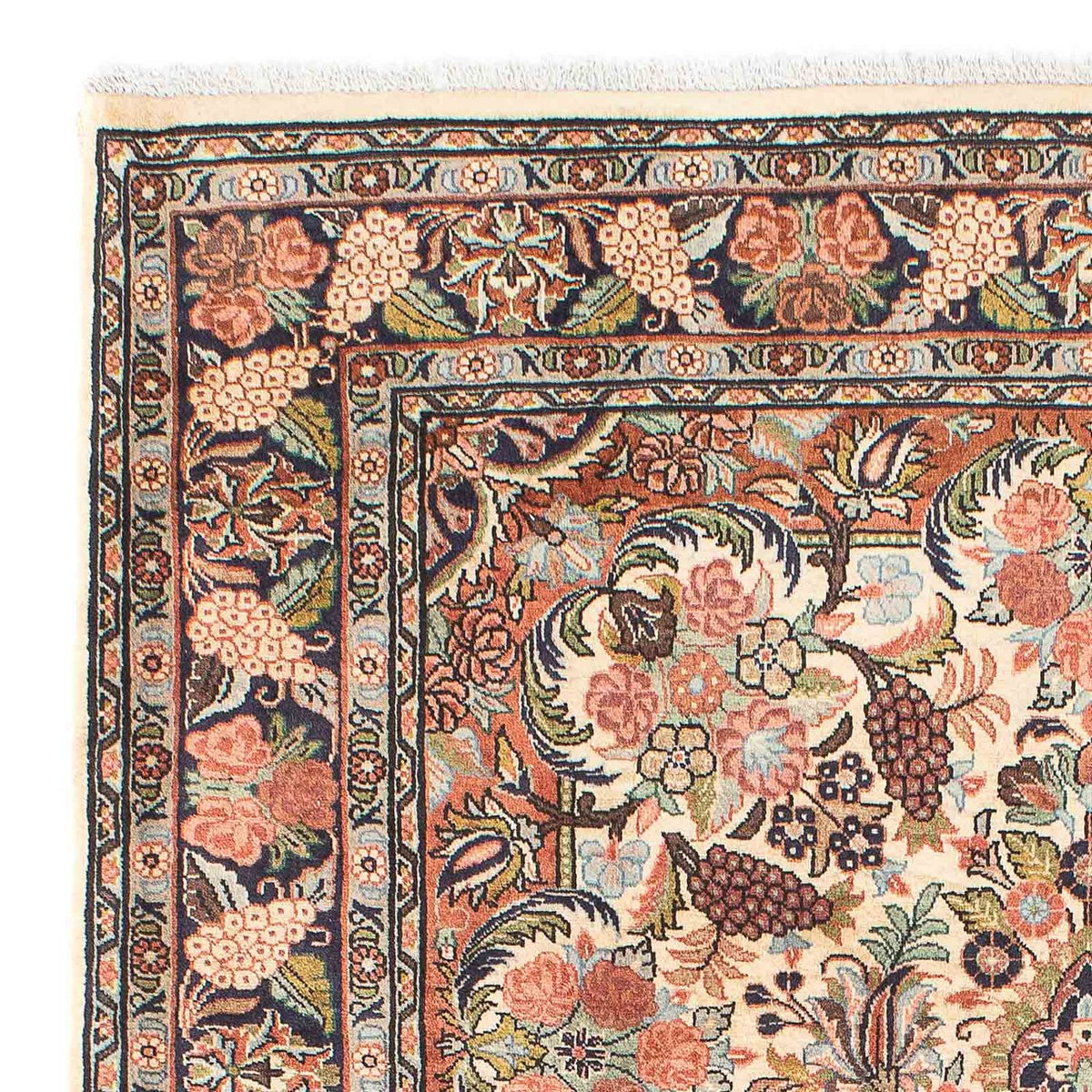 Persisk matta - Bijar - 206 x 137 cm - beige