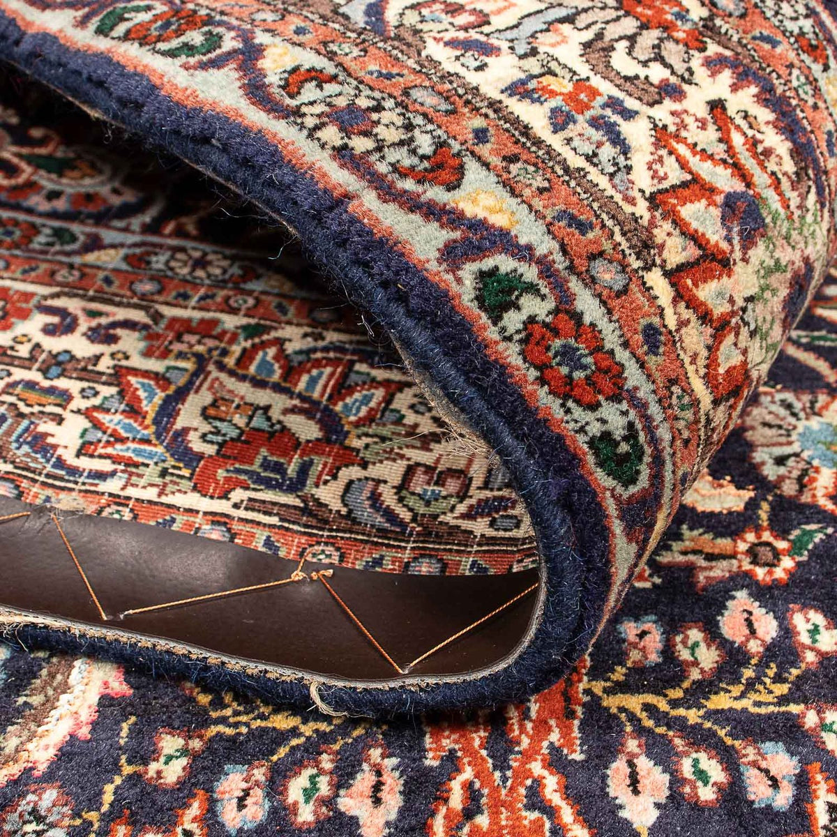 Persisk matta - Bijar - 203 x 141 cm - mörkblå