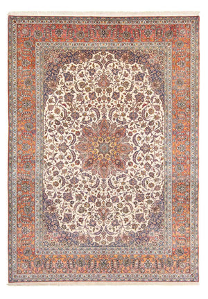 Persisk matta - Isfahan - Premium - 362 x 255 cm - beige