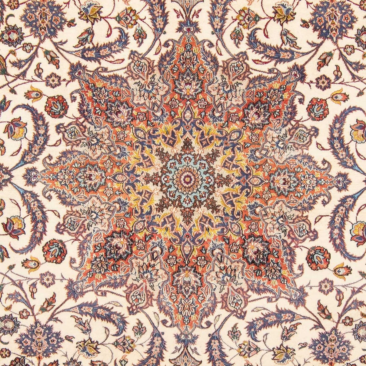 Persisk matta - Isfahan - Premium - 362 x 255 cm - beige