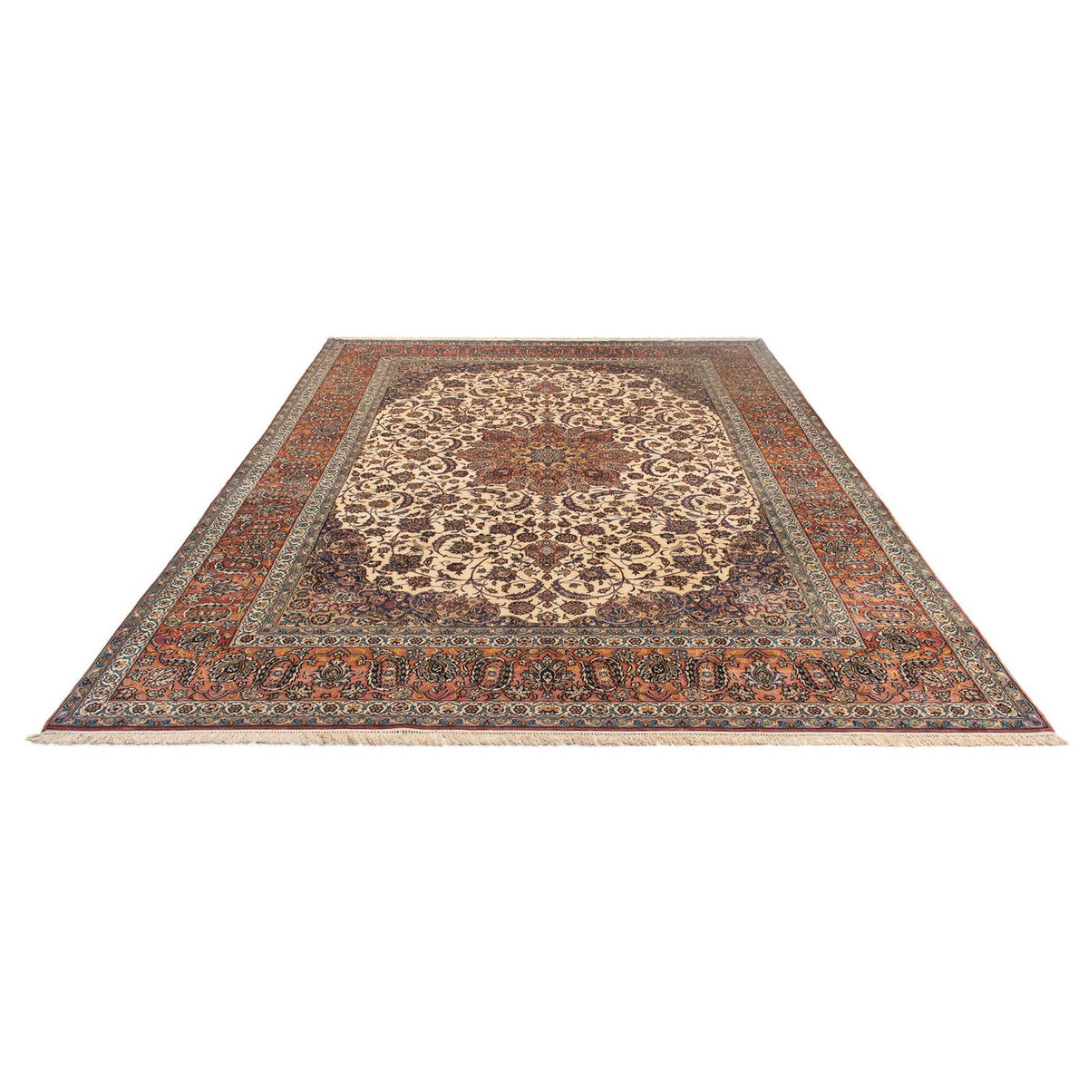 Persisk matta - Isfahan - Premium - 362 x 255 cm - beige