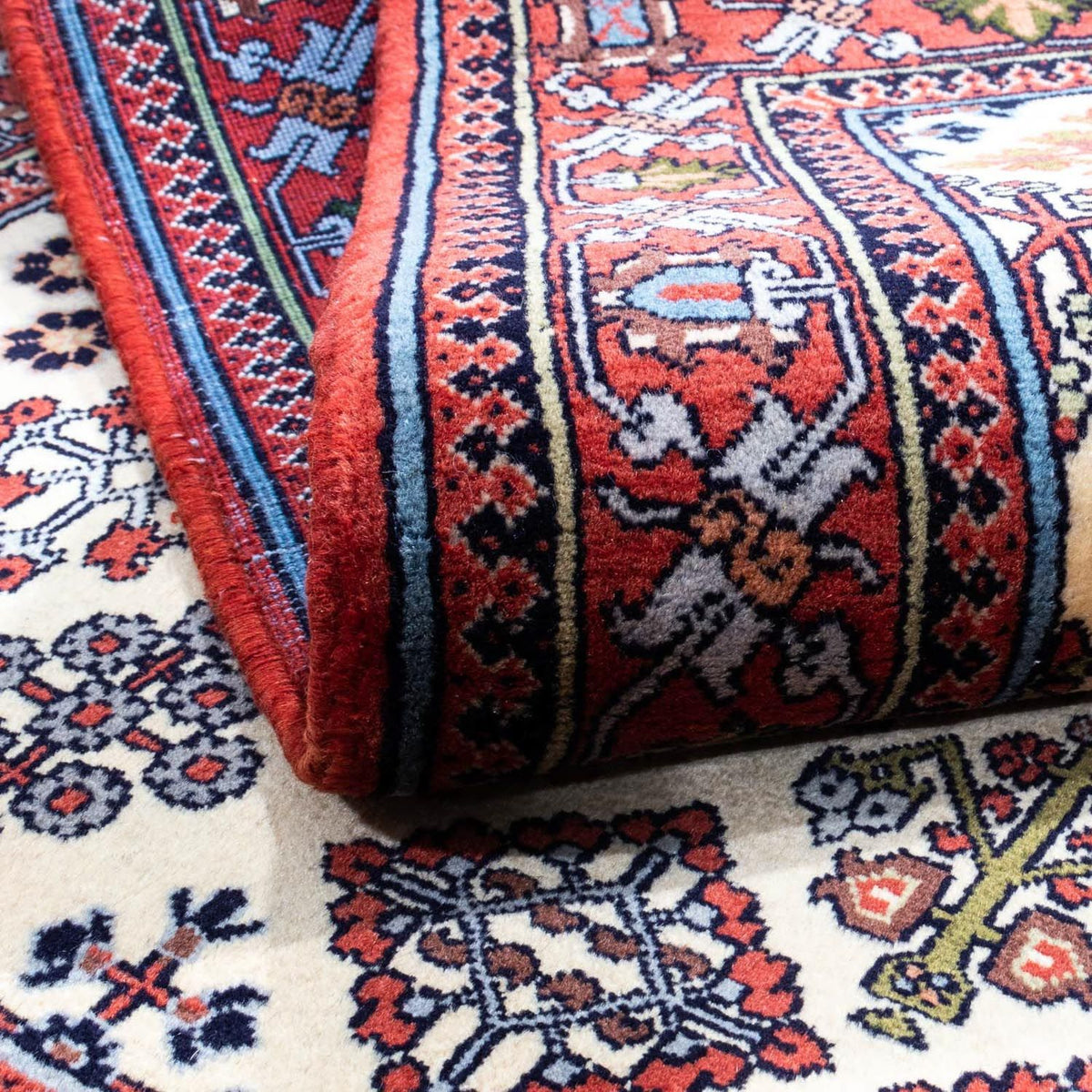 Persisk matta - Nomadic - 158 x 112 cm - beige