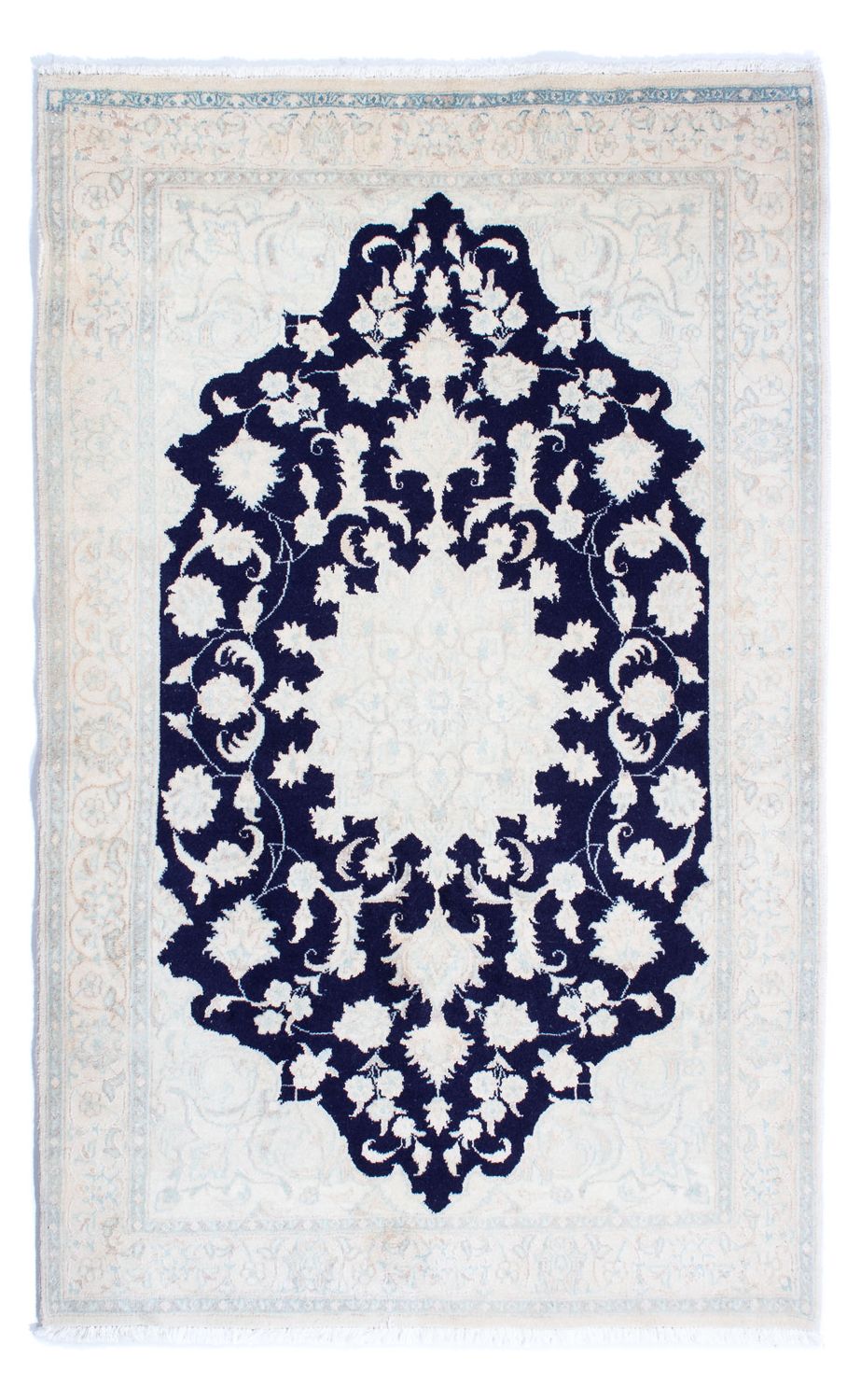 Persisk matta - Nain - Royal - 198 x 123 cm - beige