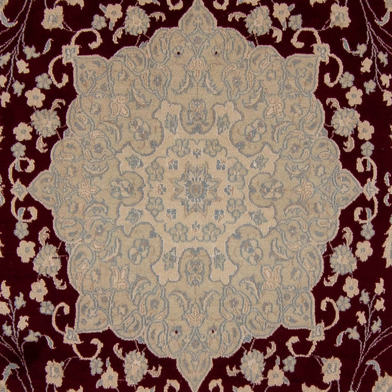 Persisk matta - Nain - 341 x 248 cm - mörkröd