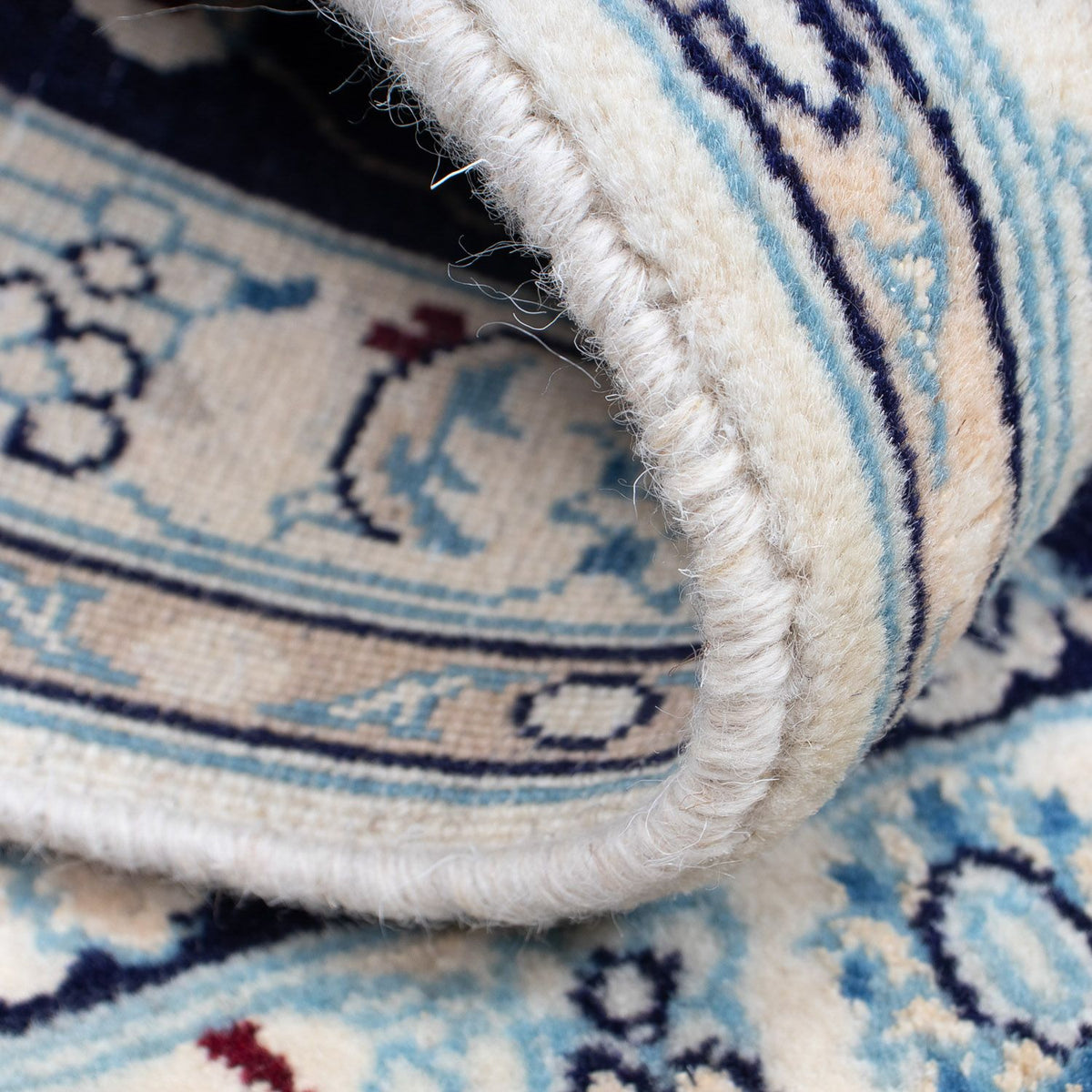 Persisk matta - Nain - Royal - 94 x 56 cm - mörkblå