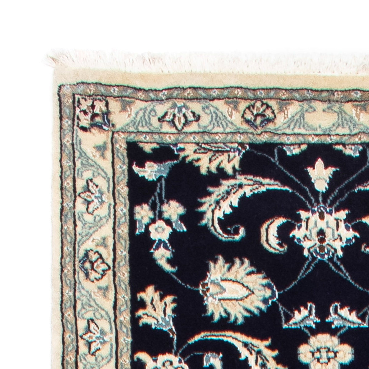 Runner Persisk matta - Nain - 400 x 77 cm - mörkblå