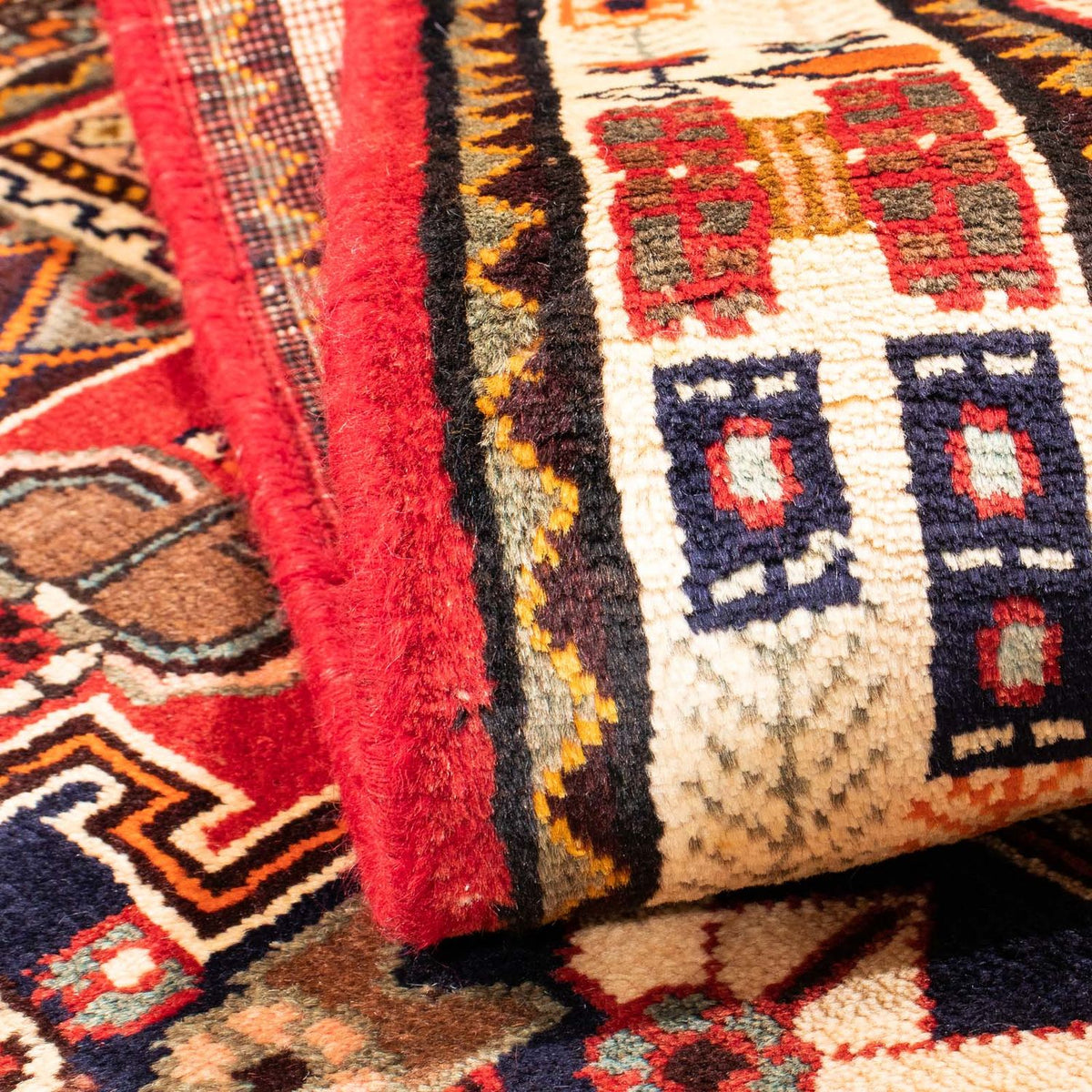 Persisk matta - Nomadic - 168 x 113 cm - röd