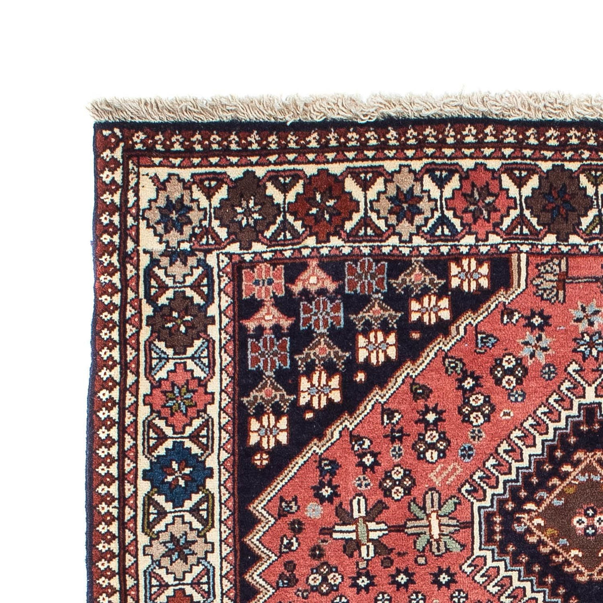 Persisk matta - Nomadic - 151 x 102 cm - mörkblå