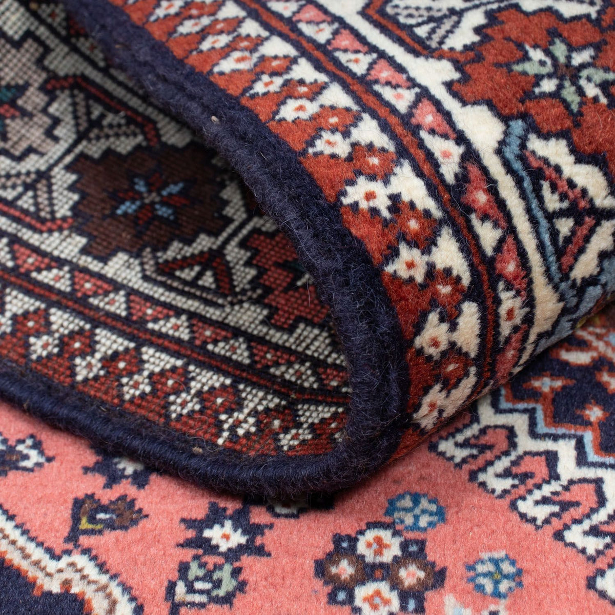 Persisk matta - Nomadic - 151 x 102 cm - mörkblå