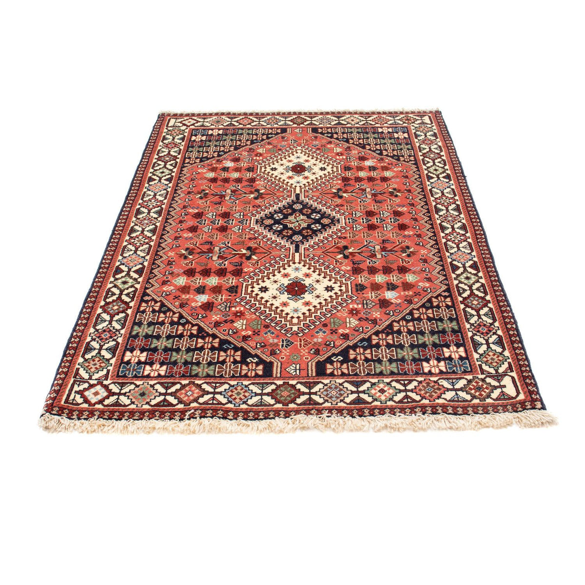 Persisk matta - Nomadic - 152 x 98 cm - mörkblå