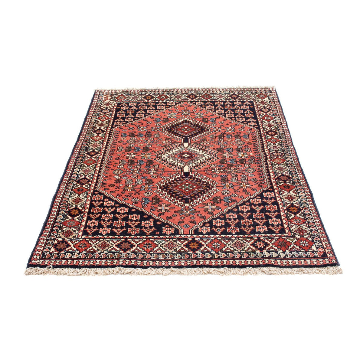 Persisk matta - Nomadic - 148 x 103 cm - mörkblå