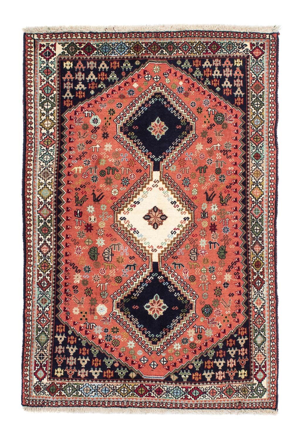 Persisk matta - Nomadic - 150 x 101 cm - mörkblå