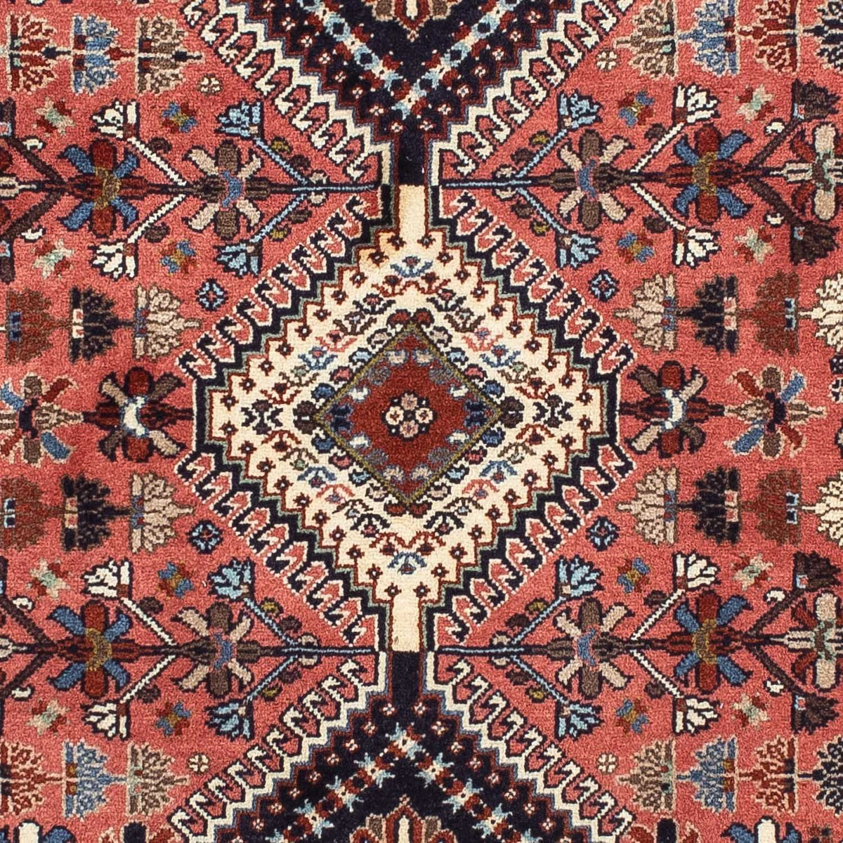 Persisk matta - Nomadic - 144 x 102 cm - mörkblå