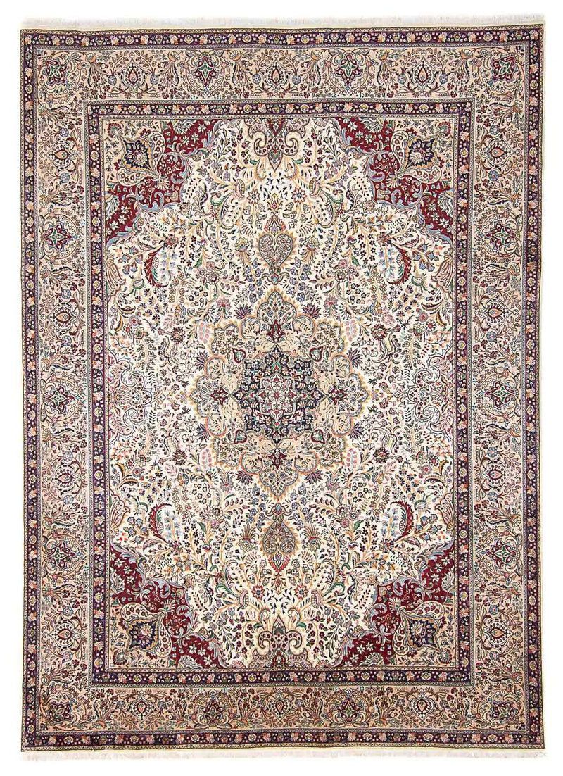 Persisk matta - Tabriz - Royal - 392 x 303 cm - beige