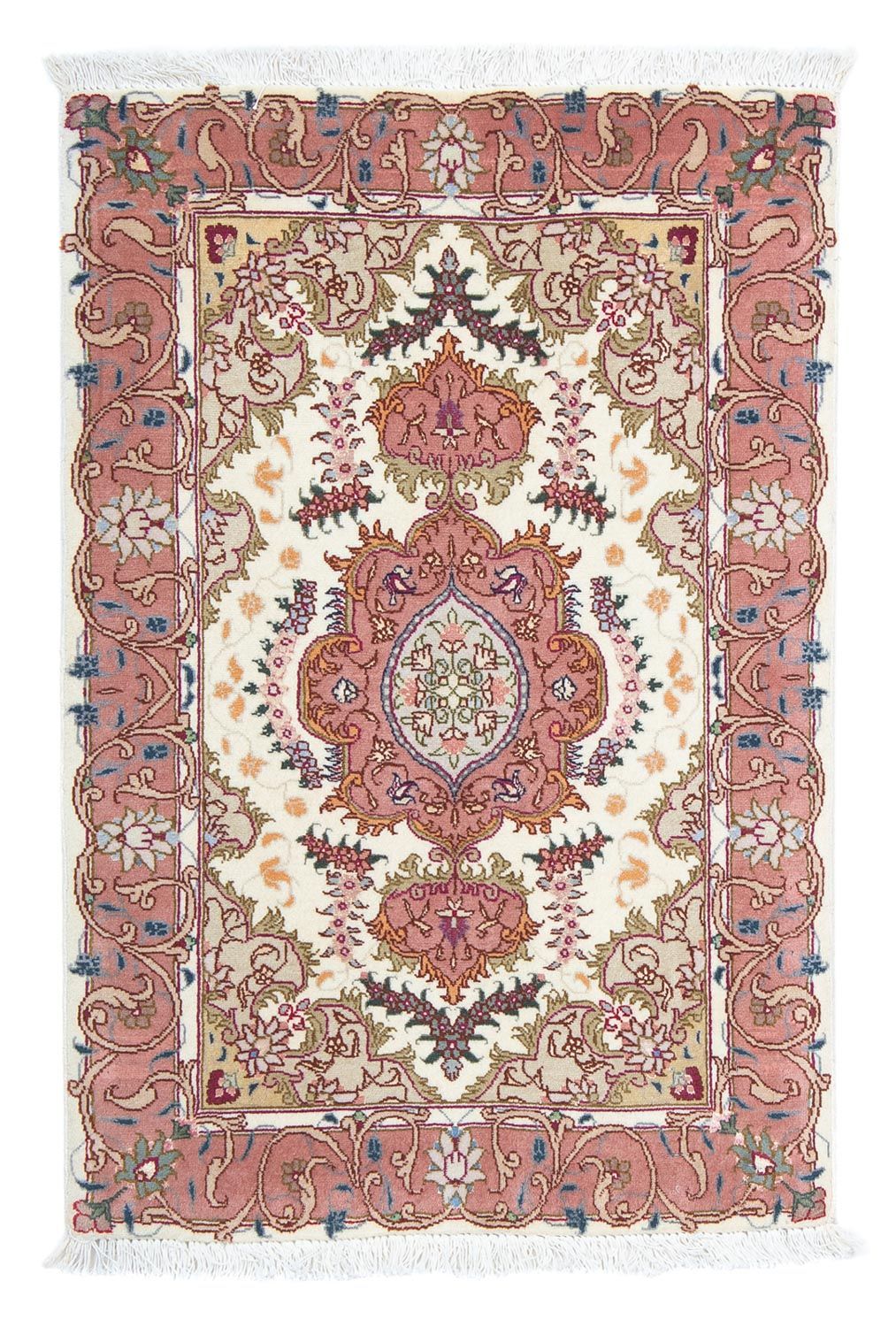 Persisk matta - Tabriz - Royal - 89 x 58 cm - beige