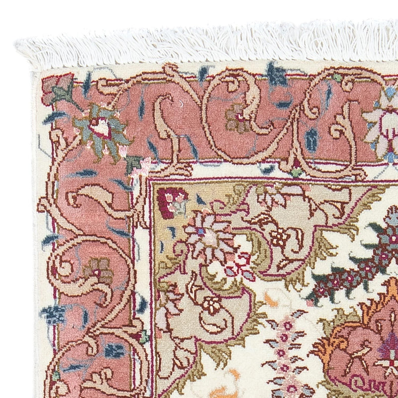 Persisk matta - Tabriz - Royal - 89 x 58 cm - beige