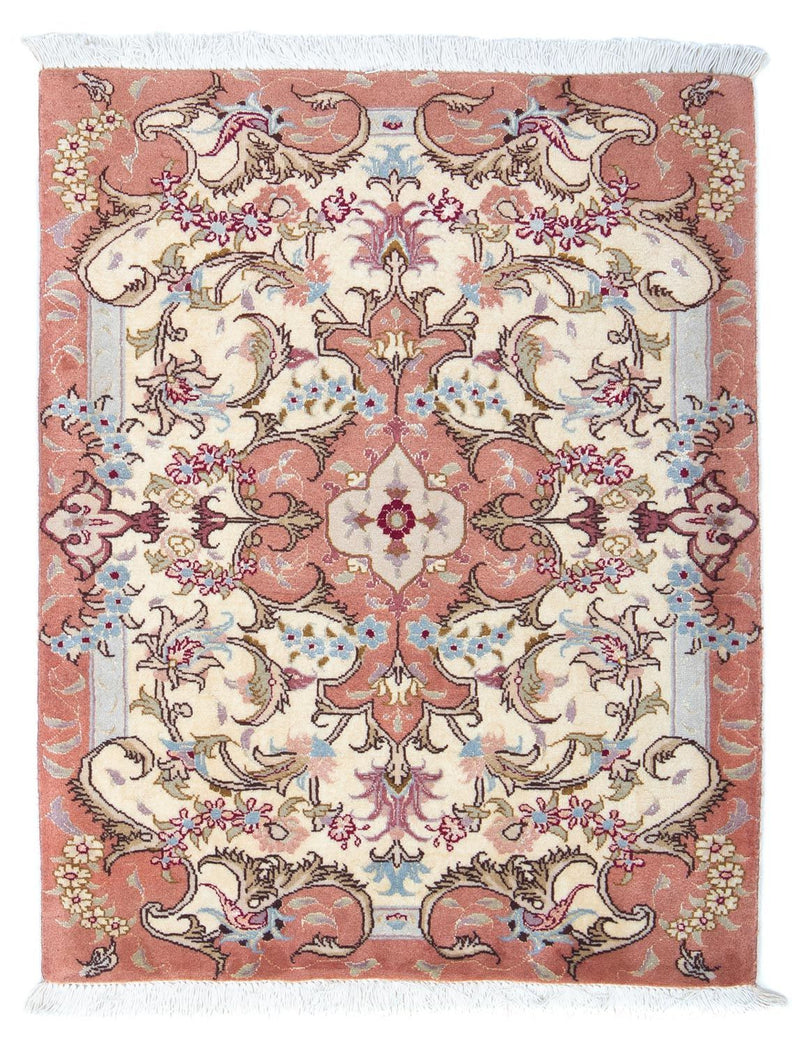 Persisk matta - Tabriz - Royal - 85 x 64 cm - beige
