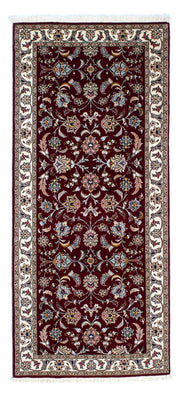 Runner Persisk matta - Tabriz - Royal - 205 x 88 cm - mörkröd