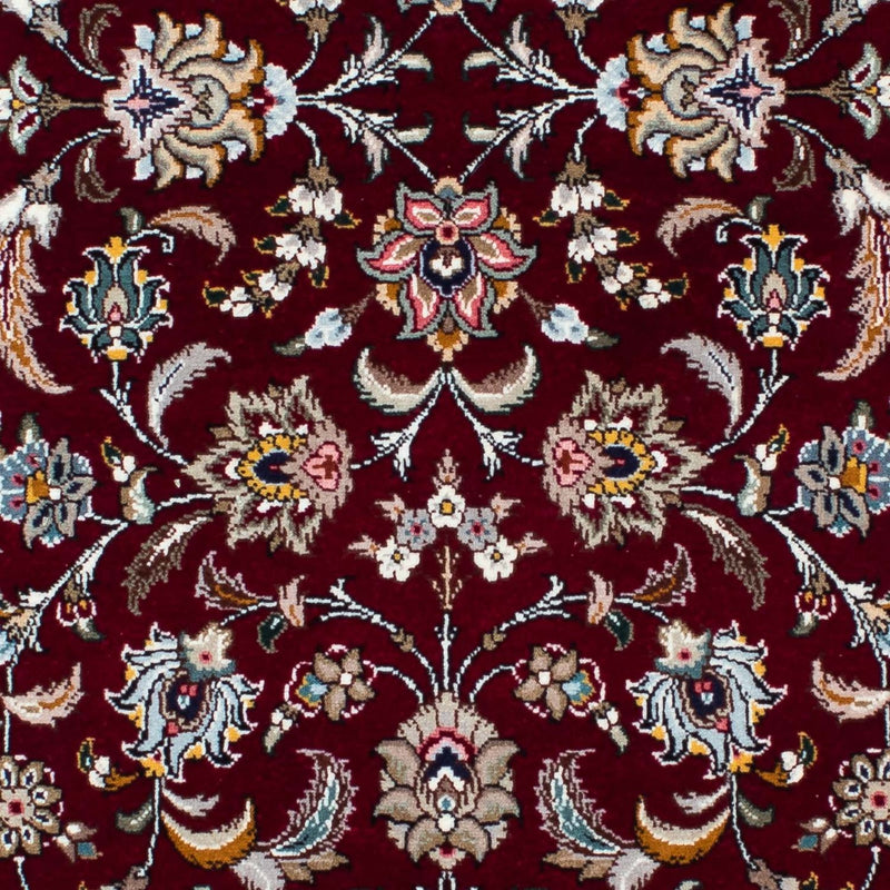 Runner Persisk matta - Tabriz - Royal - 205 x 88 cm - mörkröd
