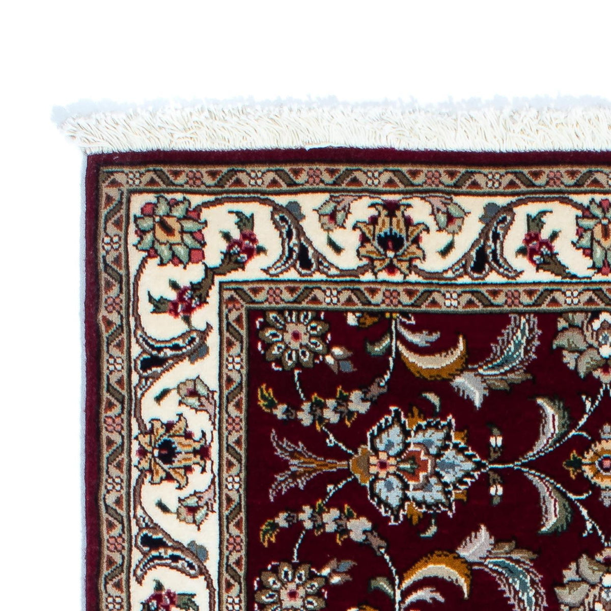 Runner Persisk matta - Tabriz - Royal - 205 x 88 cm - mörkröd
