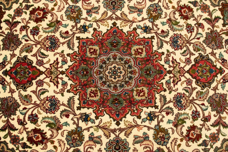 Persisk matta - Tabriz - Royal - 155 x 103 cm - beige