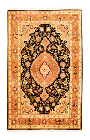 Persisk matta - Tabriz - Royal - 160 x 100 cm - svart