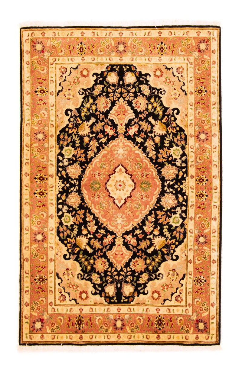 Persisk matta - Tabriz - Royal - 160 x 100 cm - svart