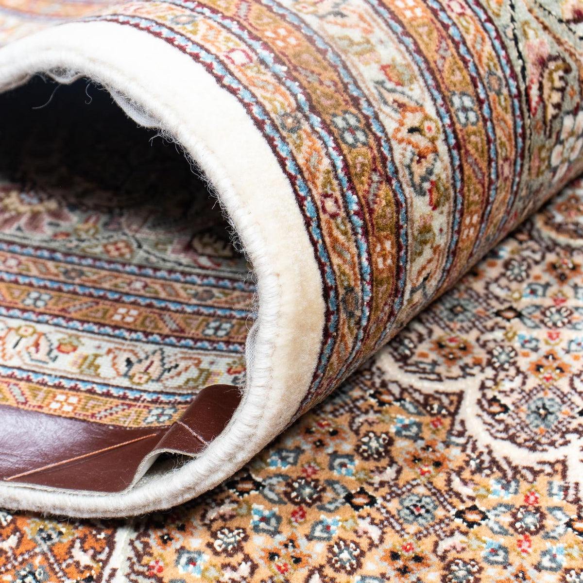 Persisk matta - Tabriz - 363 x 250 cm - ljusbrun