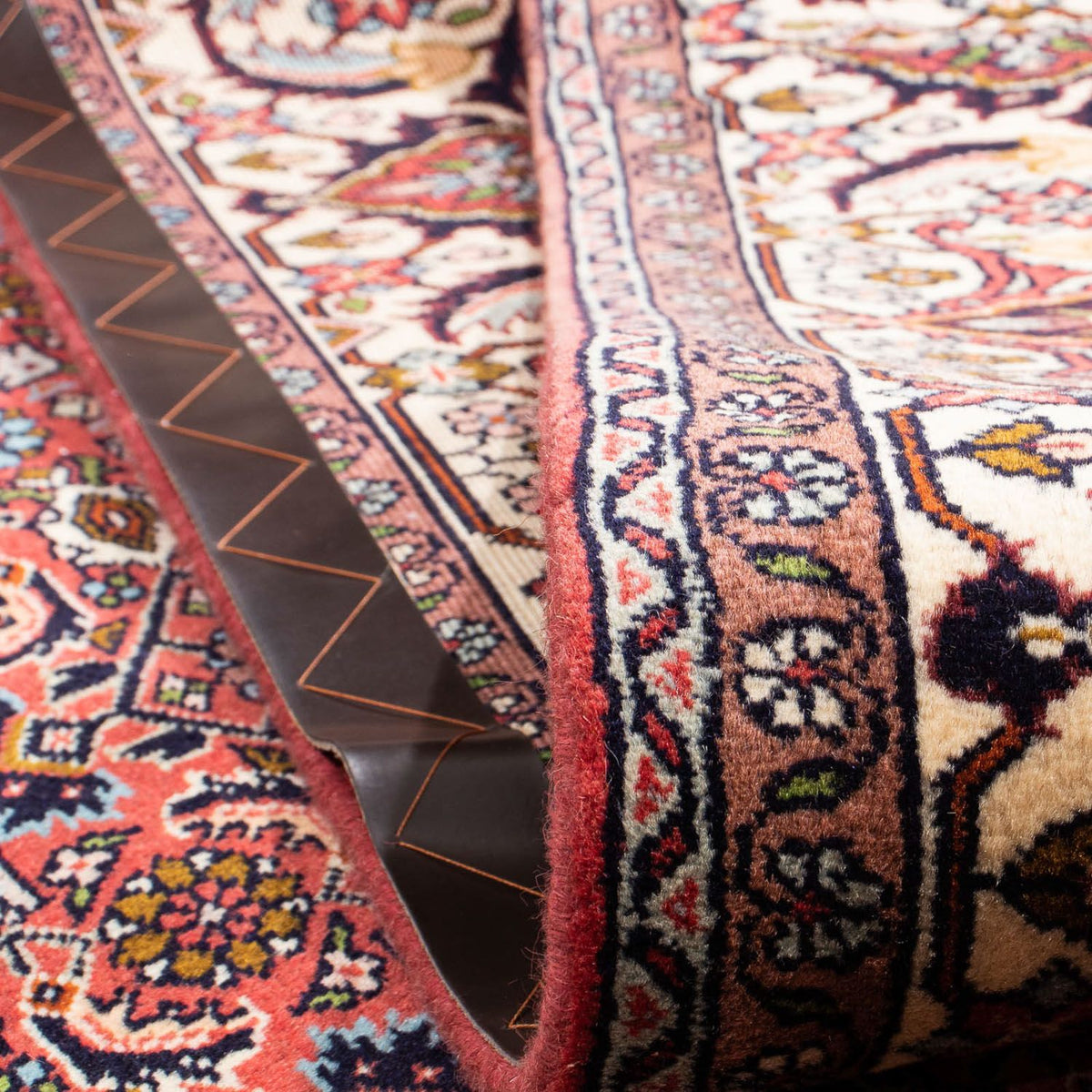 Persisk matta - Bijar - 288 x 195 cm - ljusröd