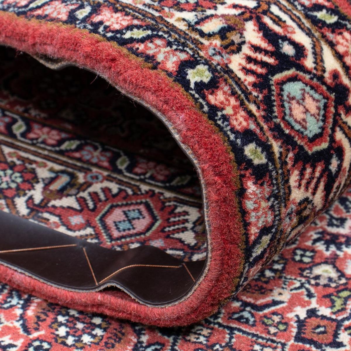 Runner Persisk matta - Bijar - 400 x 88 cm - ljusröd