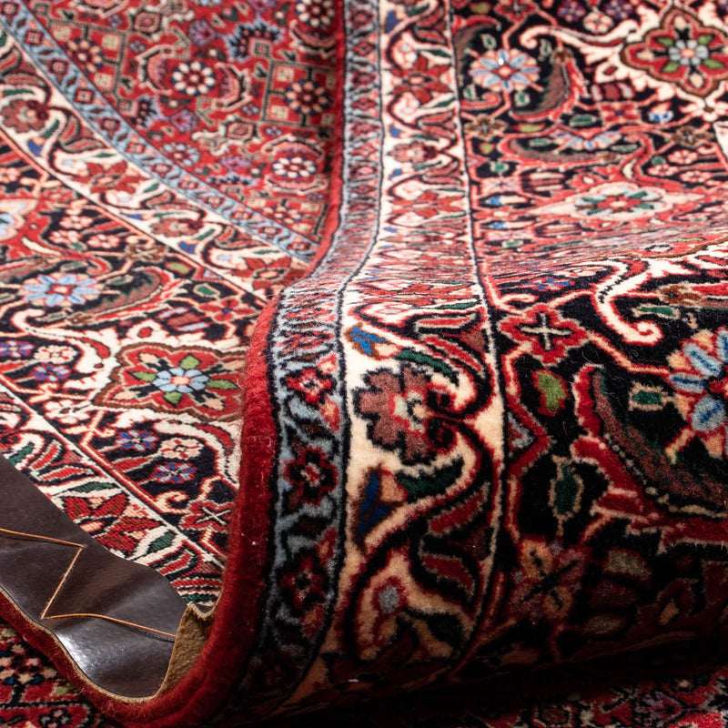 Persisk matta - Bijar - 350 x 250 cm - röd