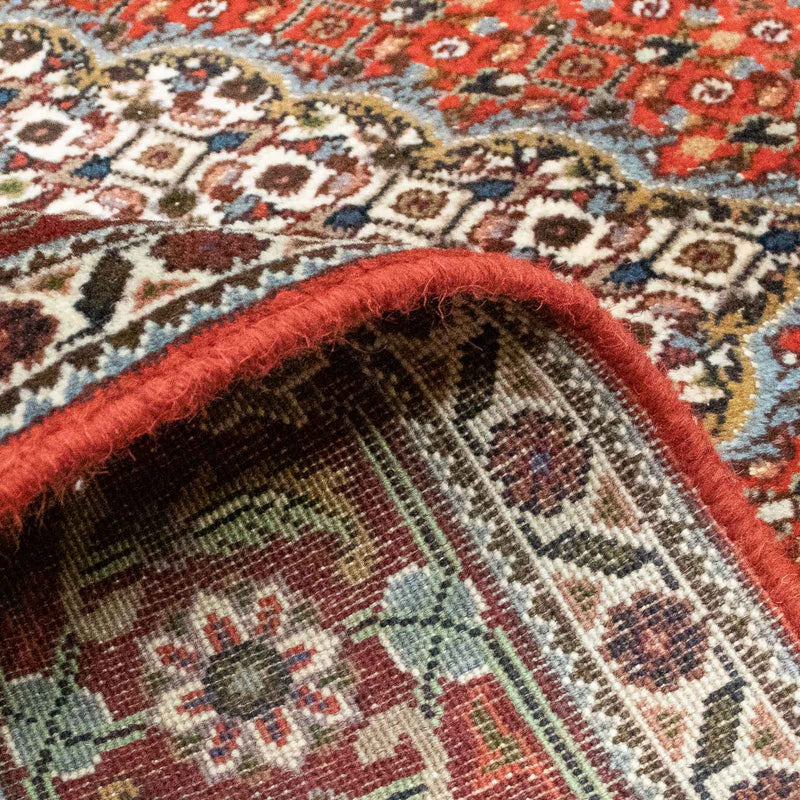 Persisk matta - Tabriz - 200 x 150 cm - mörkröd