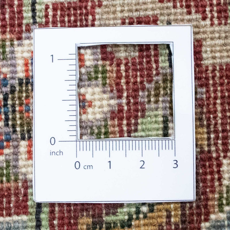 Persisk matta - Tabriz - 200 x 150 cm - mörkröd