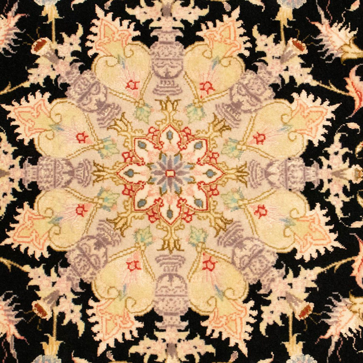 Persisk matta - Tabriz - Royal - 152 x 101 cm - svart