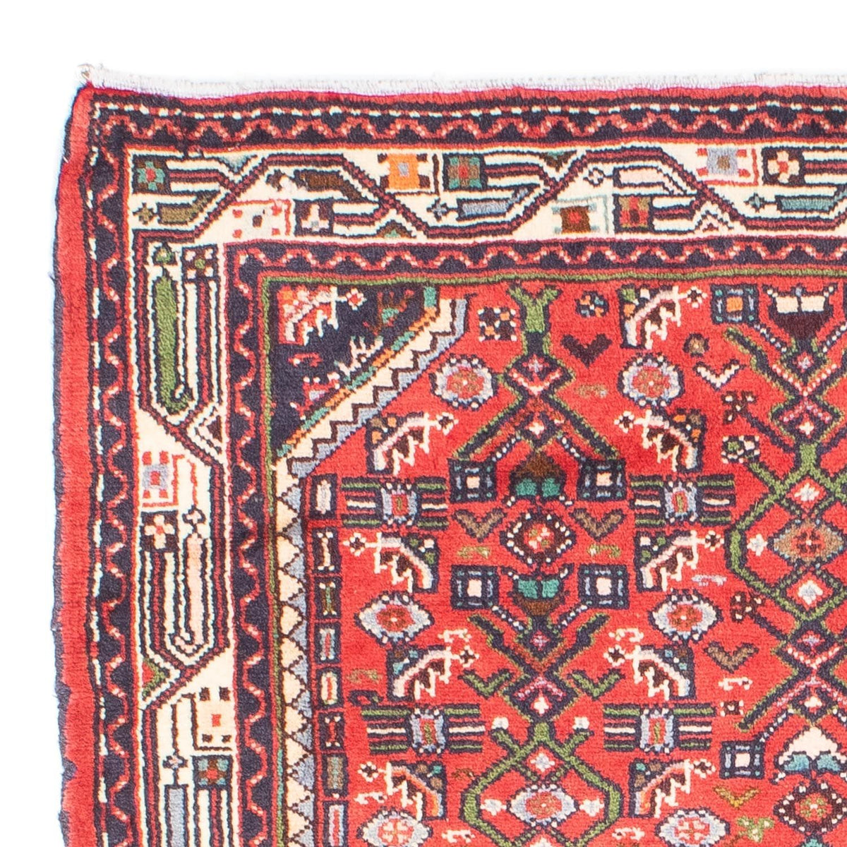 Persisk matta - Nomadic - 143 x 104 cm - röd