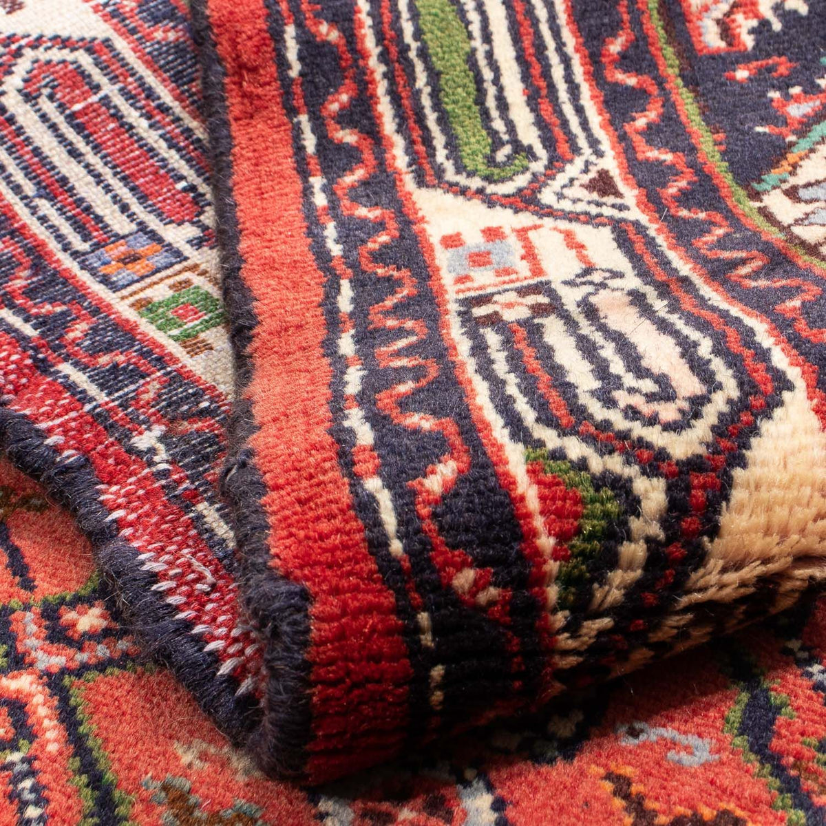 Persisk matta - Nomadic - 143 x 104 cm - röd