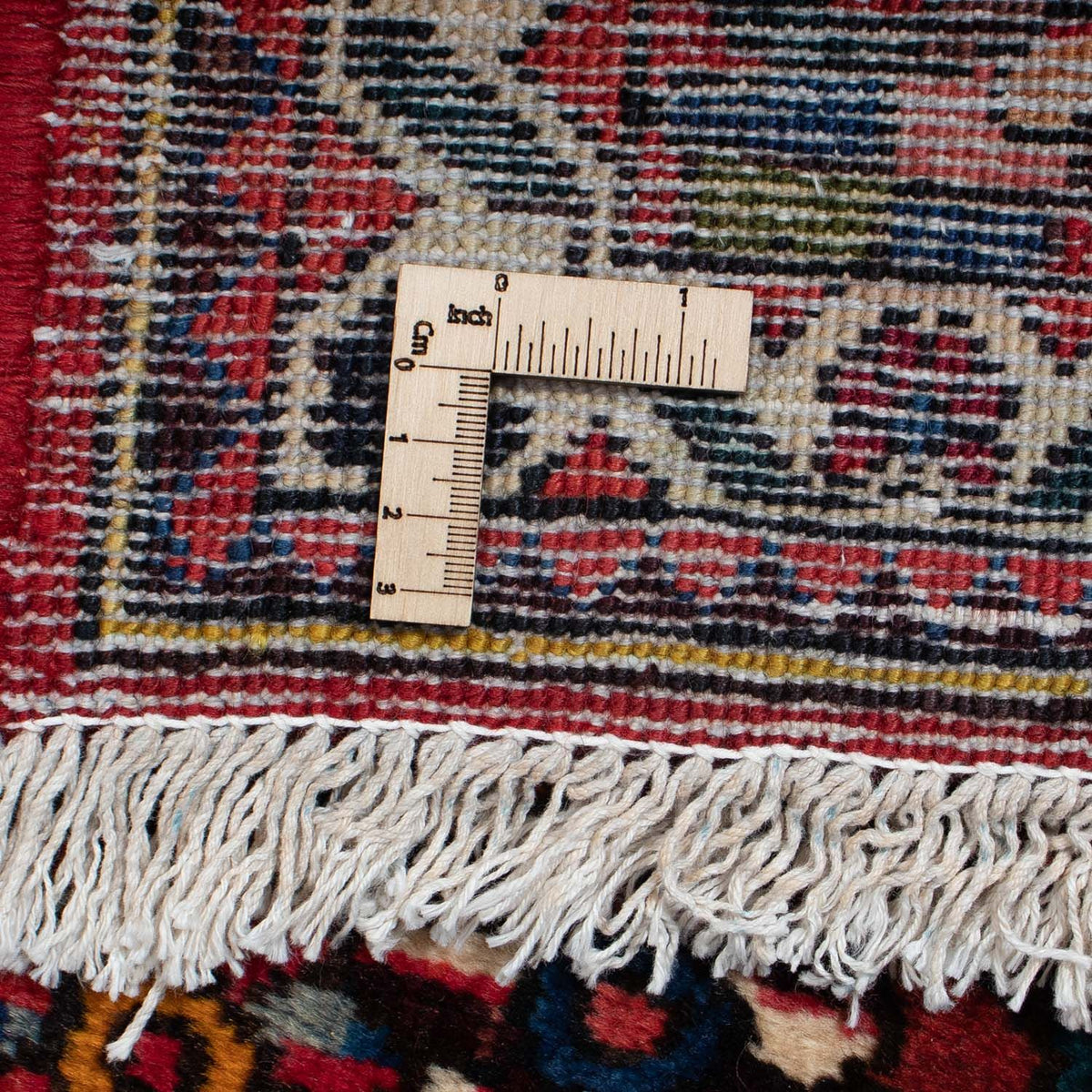 Persisk matta - Nomadic - 312 x 202 cm - mörkröd